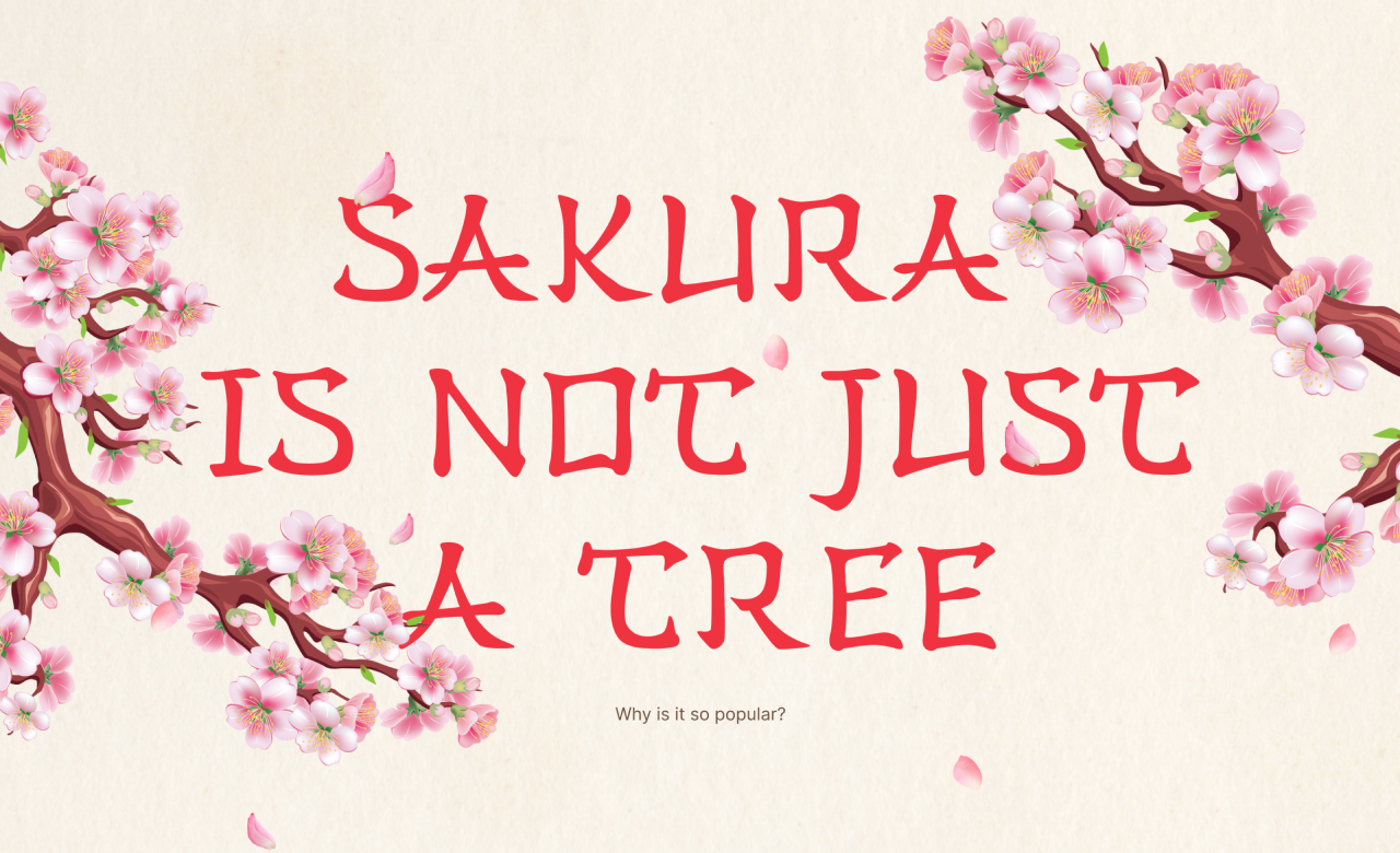 Sakura tree